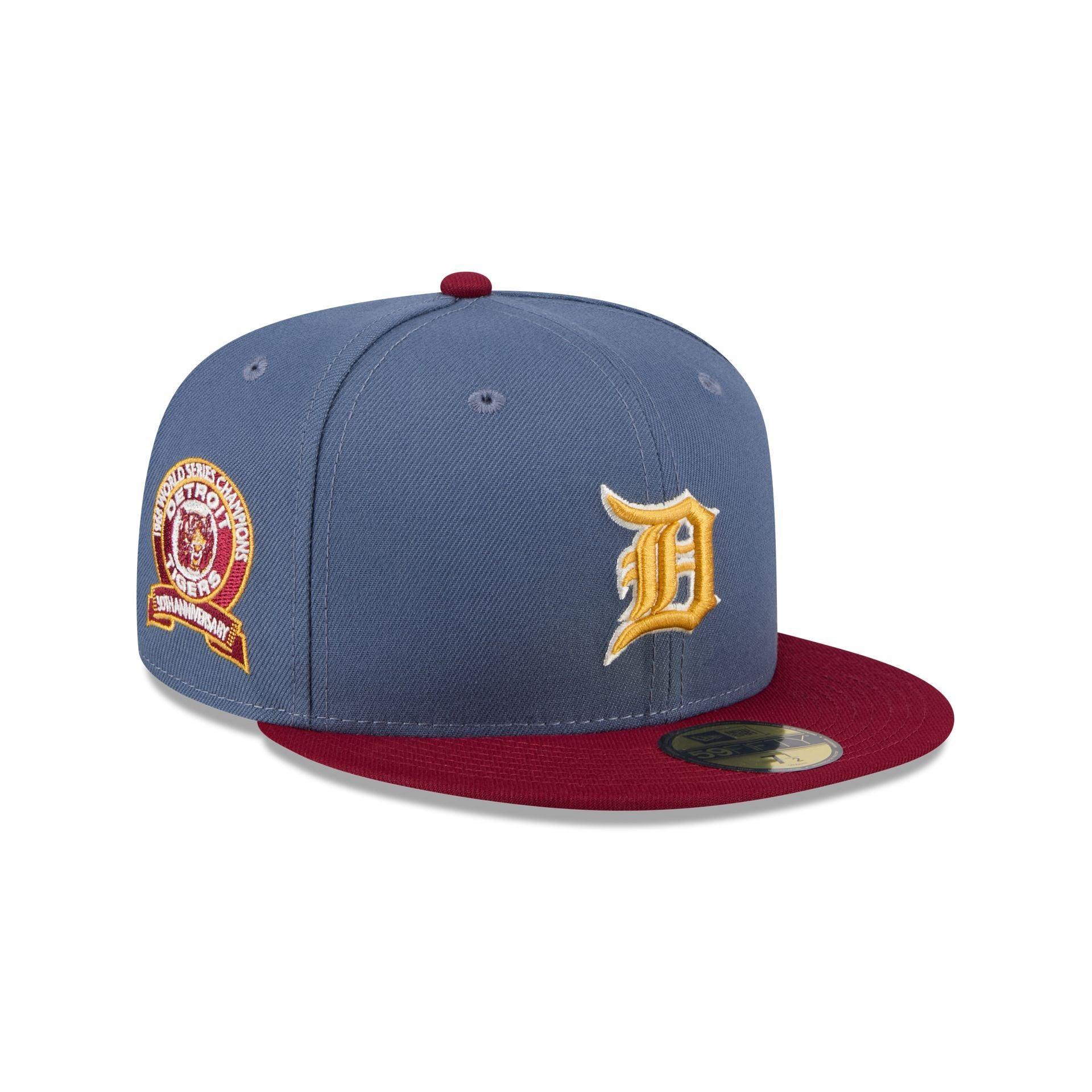 Detroit Tigers Deep Blue 59FIFTY Fitted Hat Male Product Image