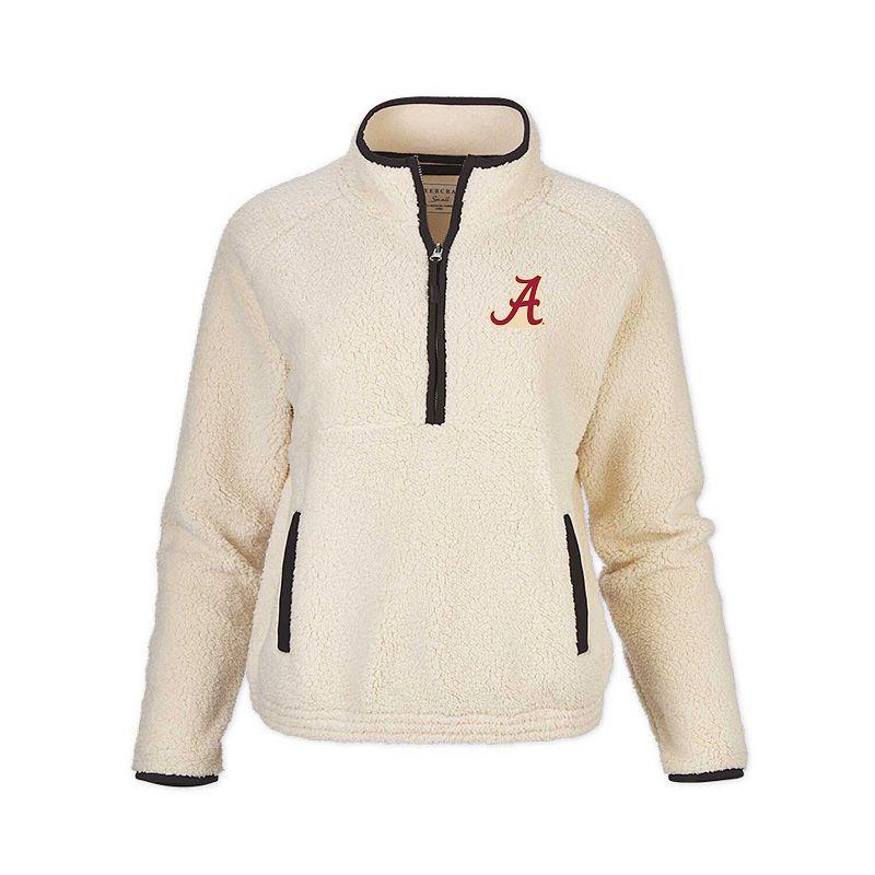 Womens Natural Alabama Crimson Tide Everest Half-Zip Top Product Image