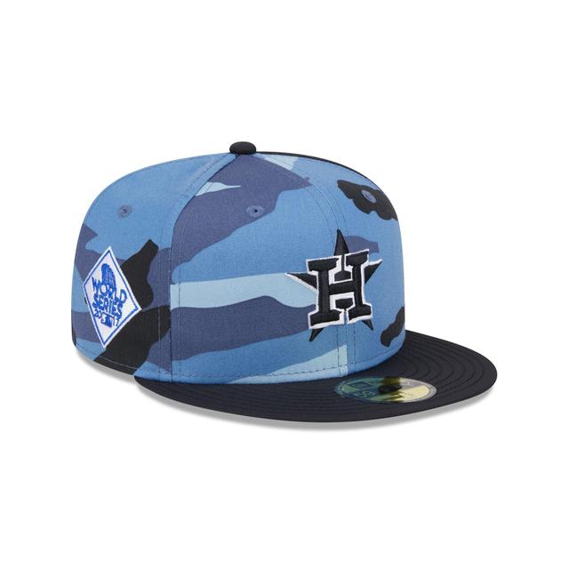 Just Caps Color Camo Houston Astros 59FIFTY Fitted Hat Male Product Image