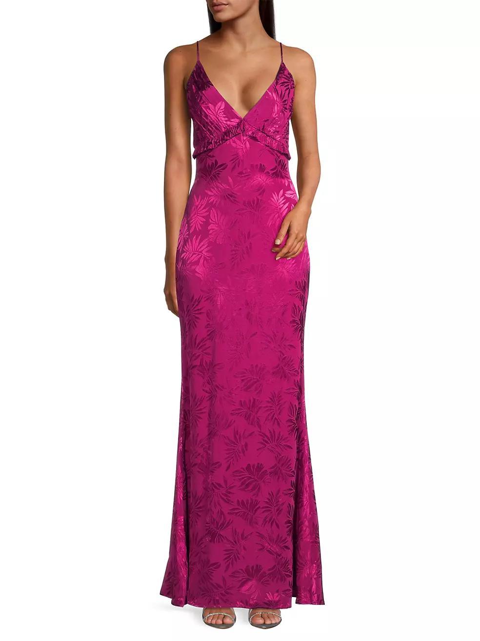 PLT Jacquard Slip Gown Product Image