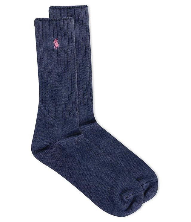 Polo Ralph Lauren Cotton Rib Single Crew Socks Product Image