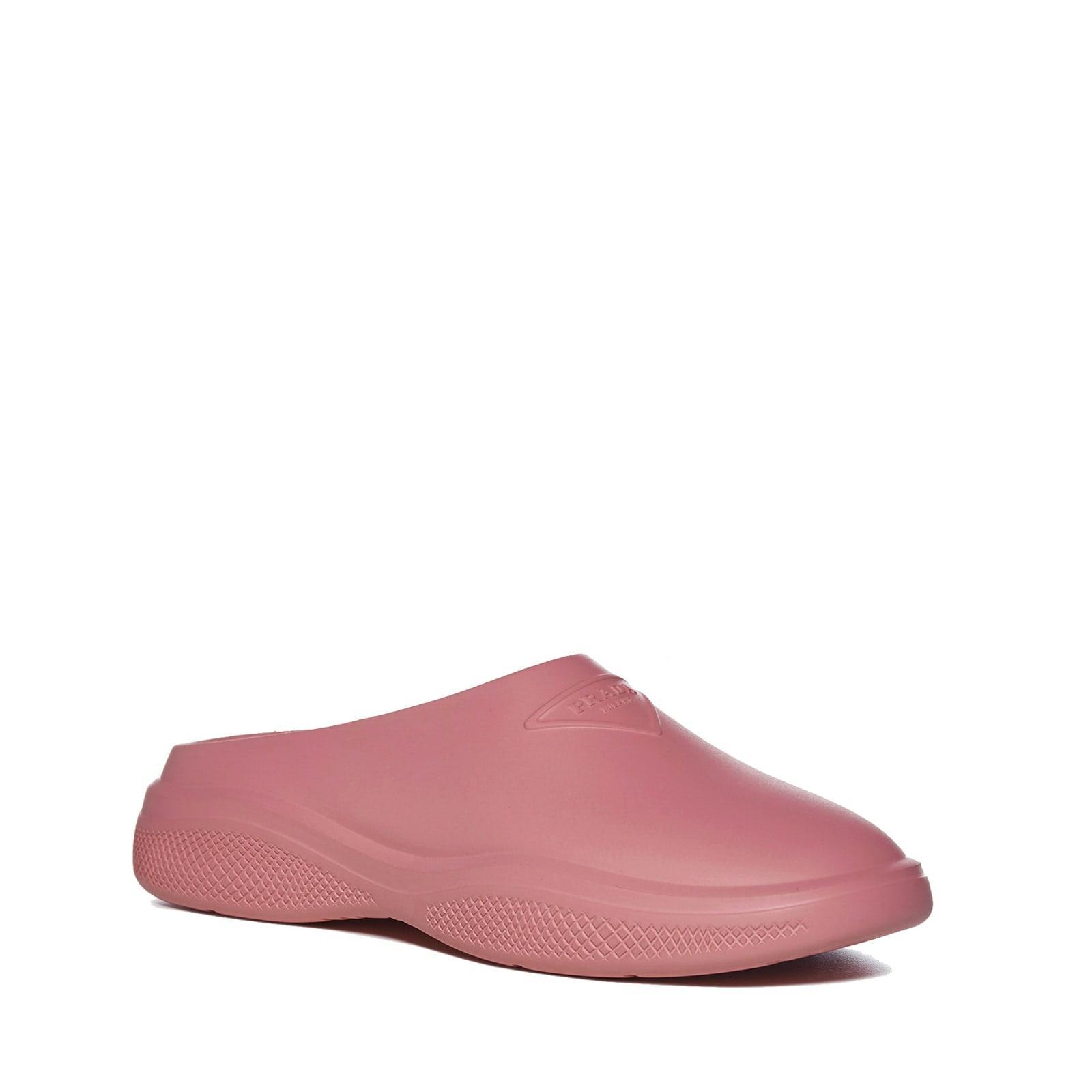 Slippers And Clogs Rubber Pink Begonia Product Image