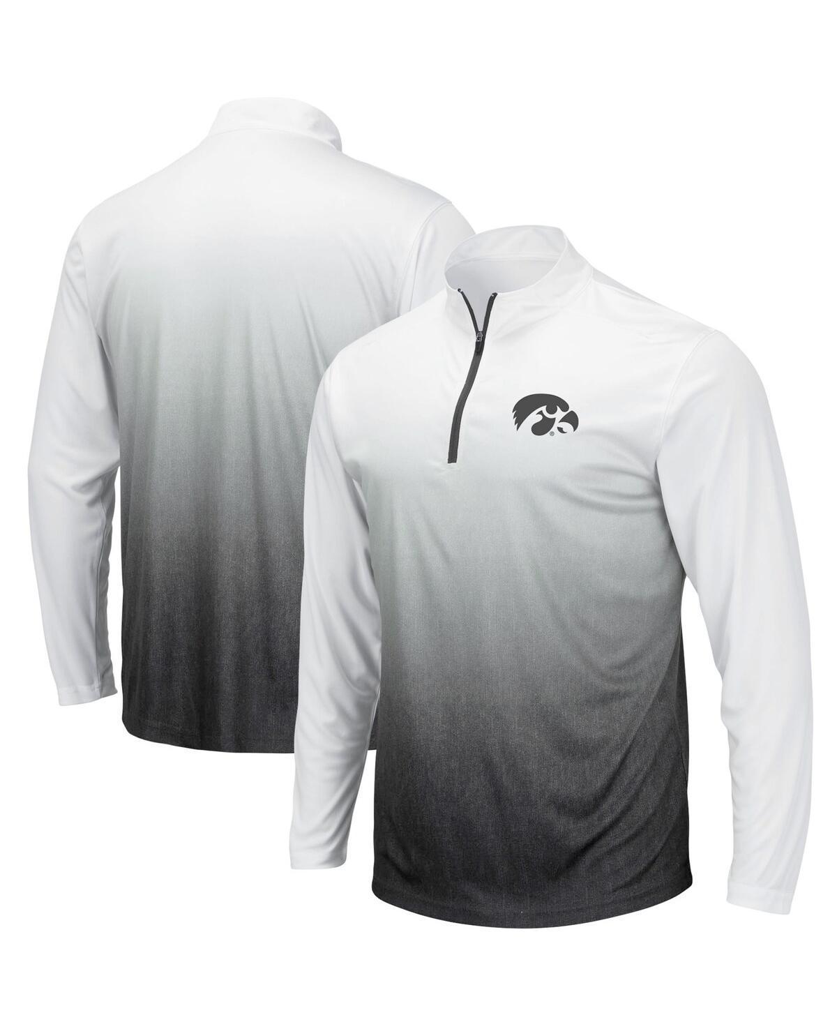 Mens Colosseum Gray Tennessee Volunteers Magic Team Logo Quarter-Zip Jacket Product Image