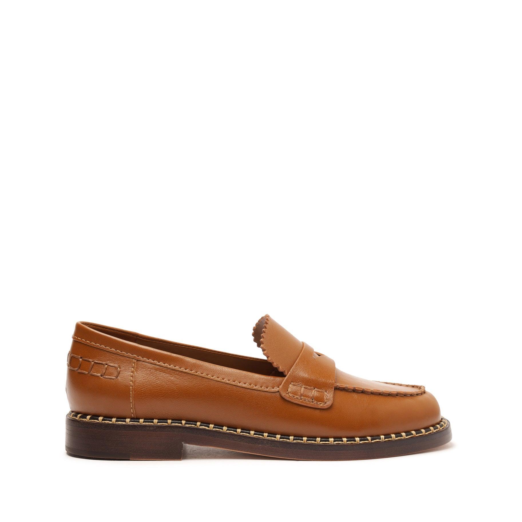 Christie Nappa Leather Flat Female Product Image