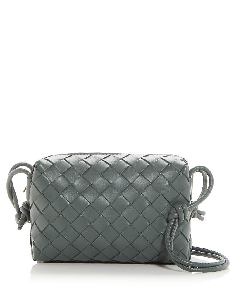 Bottega Veneta Small Intrecciato Leather Crossbody Bag Product Image