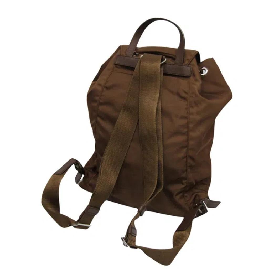 Synthetic Backpack Bag () In Brown Product Image