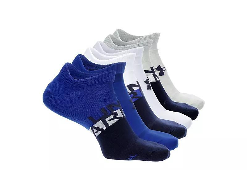 Under Armour Men's Essential Lite No Show Socks 6 Pairs Product Image