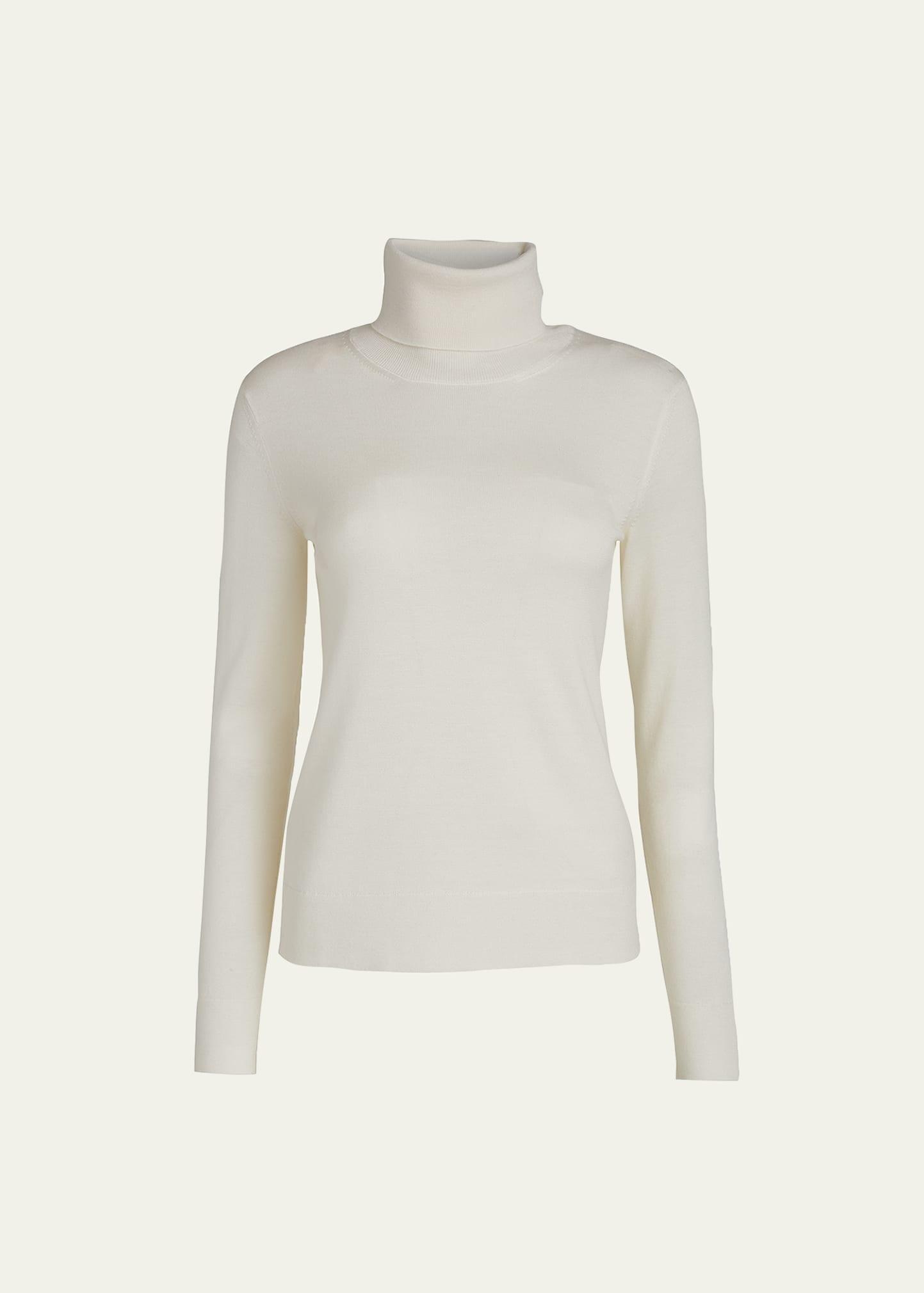 Womens Iconic Style Cashmere Turtleneck Sweater Product Image