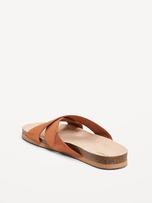 Cross-Strap Cork Sandals product image