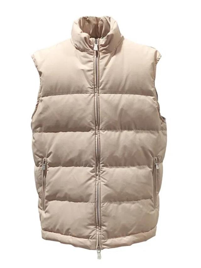 Padded Vest In Brown Product Image