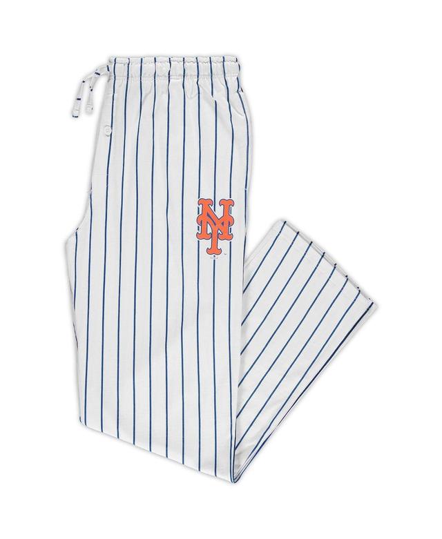 Mens Concepts Sport /Royal New York Mets Big & Tall Pinstripe Sleep Pants Product Image