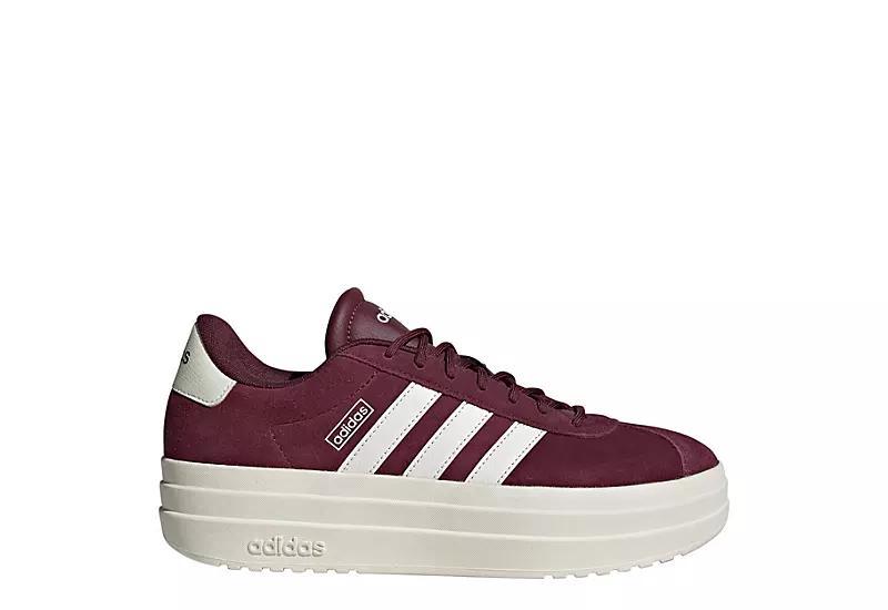 adidas VL Court Bold Womens Shoes Red product image