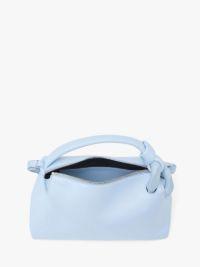 JWA CORNER BAG - LEATHER TOP HANDLE BAG in blue | JW Anderson US  Product Image