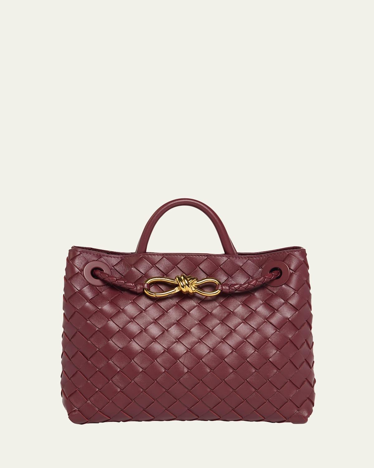 Bottega Veneta Andiamo Small Woven Shoulder Bag Product Image