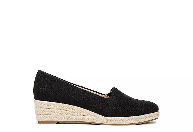 LifeStride Kamilla Wedge Espadrilles (Denim ) Women's Shoes Product Image