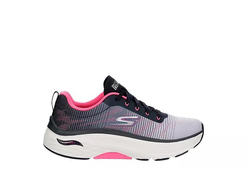 Skechers Womens Max Cushioning Arch Fit Running Shoe  - Navy Size 8M Product Image