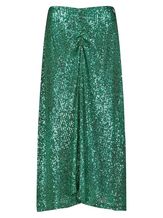 Womens Nikki Sequin Draped Skirt Product Image