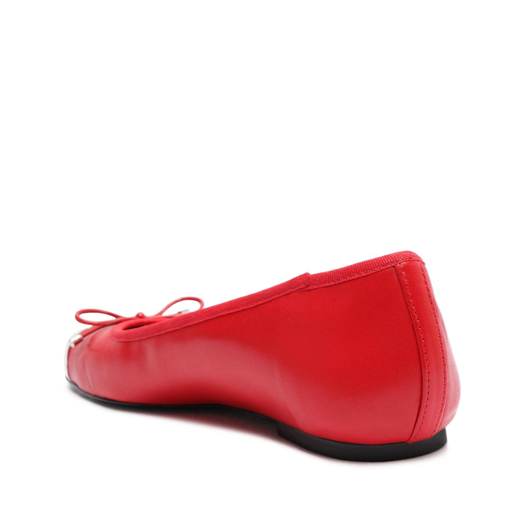 Sae Cap Toe Leather Flat Female Product Image