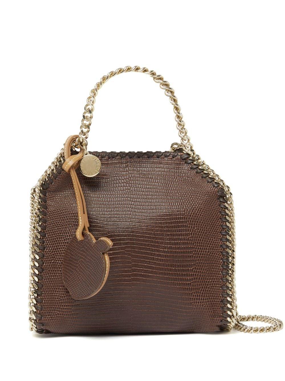 Falabella Mini Cross Body Bag In Brown Product Image