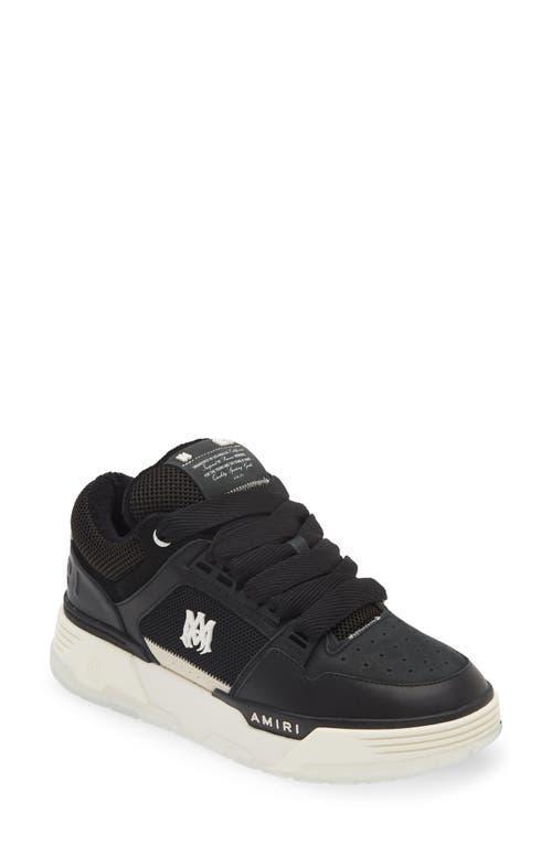 Men's MA-1 Leather & Mesh Low-Top Sneakers Product Image