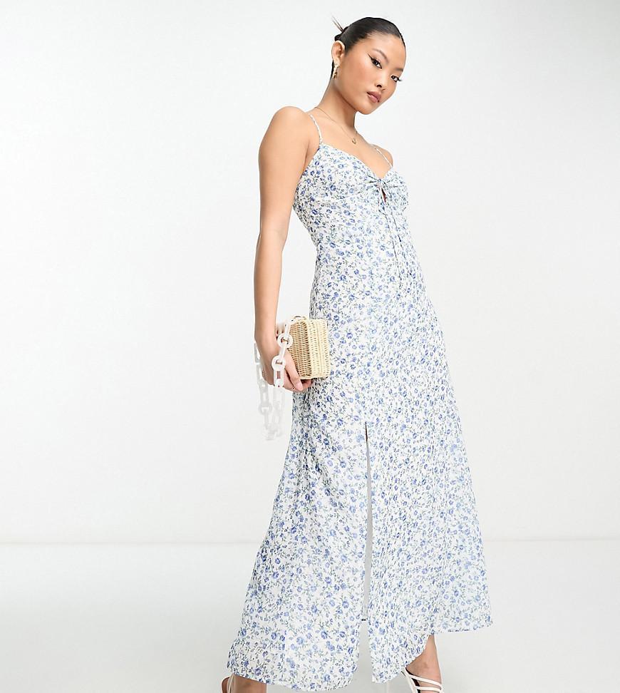 Ever New Petite strappy maxi dress with split Product Image