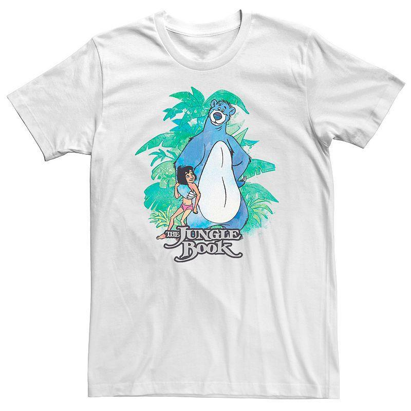 Big & Tall Disney The Jungle BookMowgli And Baloo Sketch Tee, Mens Product Image