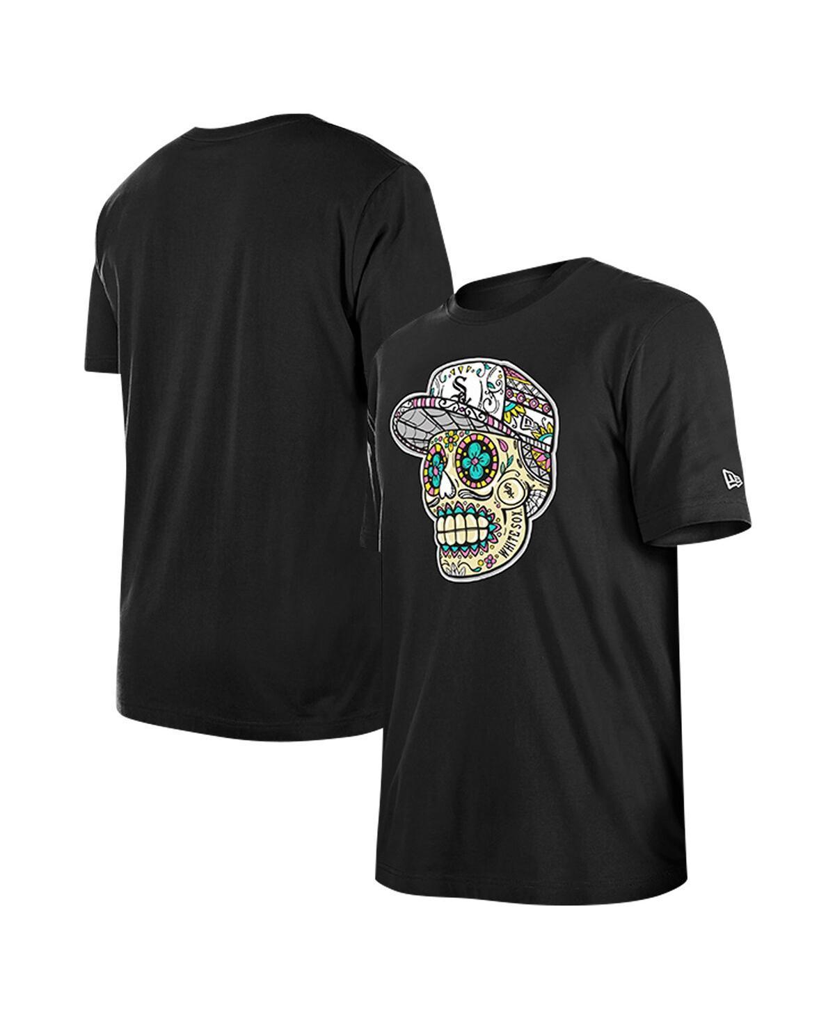 New Era Mens Black Chicago White Sox Sugar Skulls T-Shirt Product Image