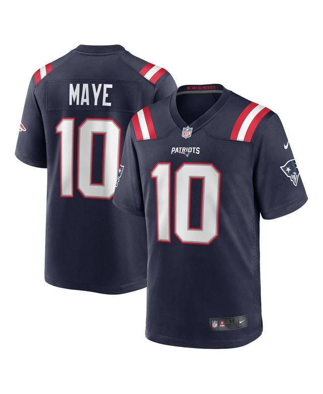 Nike Mens Drake Maye New England Patriots 2024 Nfl Draft First Round Pick Player Game Jersey - Navy Product Image