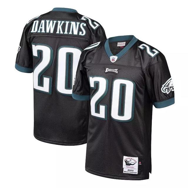 Mens Mitchell & Ness Brian Dawkins Philadelphia Eagles 2003 Authentic Throwback Retired Player Jersey Product Image