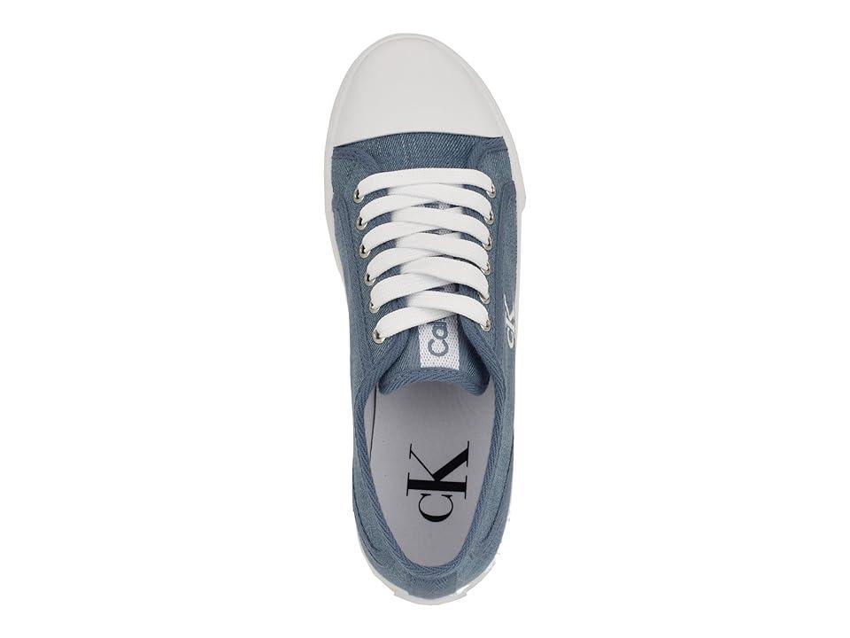 Calvin Klein Womens Brinle Lace-Up Casual Platform Sneakers Product Image