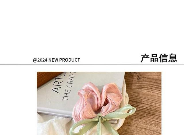 Flower Bow Scrunchie Product Image