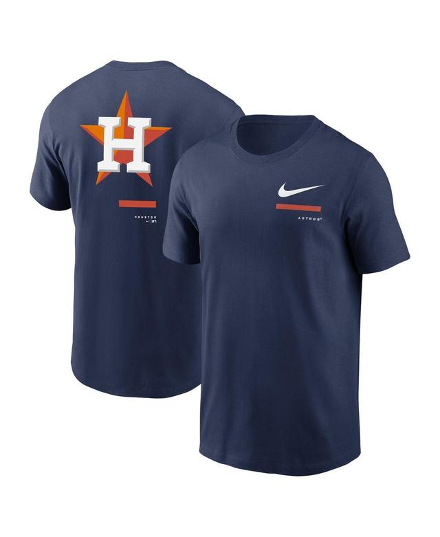 Mens Nike Navy Houston Astros Over the Shoulder T-shirt Product Image