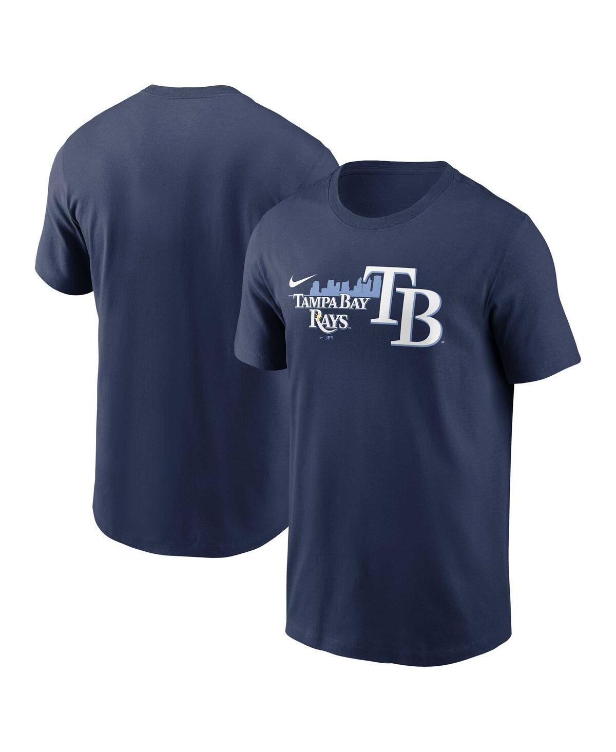 Mens Nike Tampa Bay Rays Local Team Skyline T-Shirt Blue Product Image