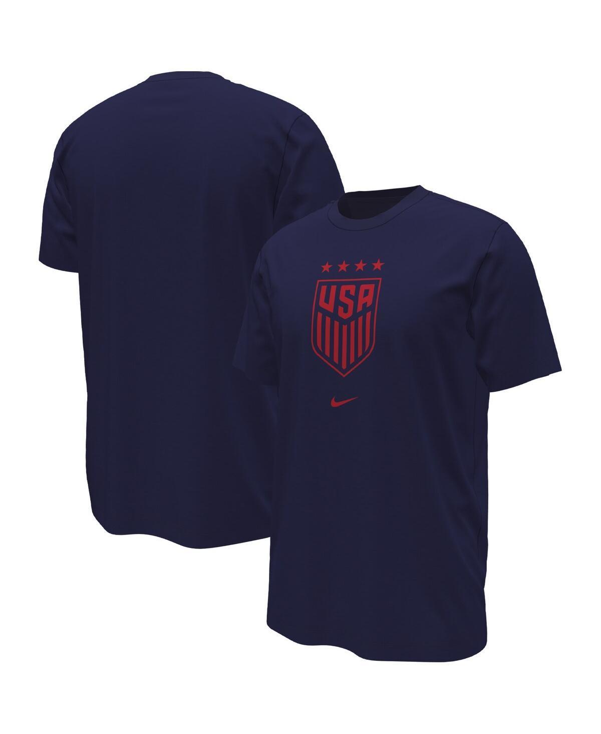 Mens Nike Navy Uswnt Crest T-shirt Product Image