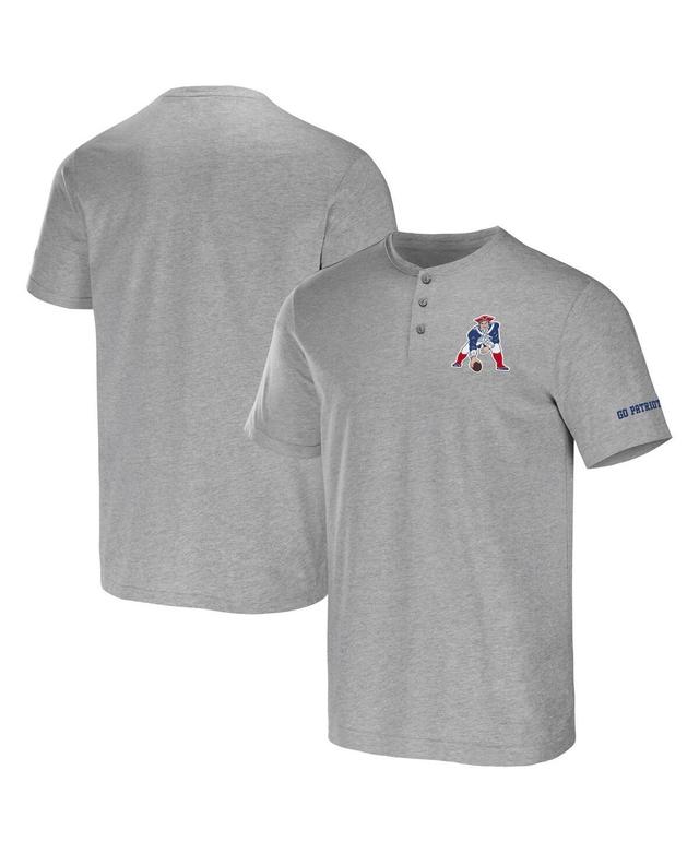 Mens Nfl x Darius Rucker Collection by Fanatics Heather Gray Dallas Cowboys Henley T-shirt Product Image