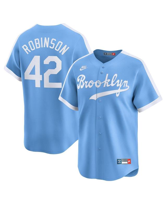 Mens Nike Jackie Robinson Royal Brooklyn Dodgers Throwback Cooperstown Collection Limited Jersey Product Image