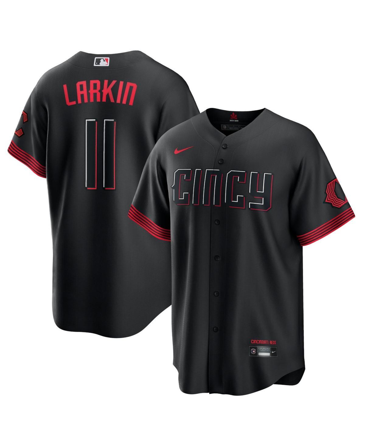 Nike Mens MLB Cincinnati Reds City Connect (Barry Larkin) Replica Baseball Jersey Product Image