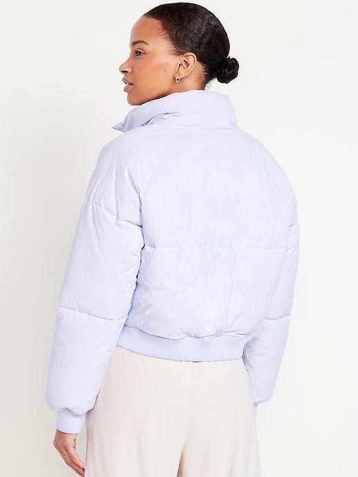 Oversized Crop Puffer Jacket Product Image