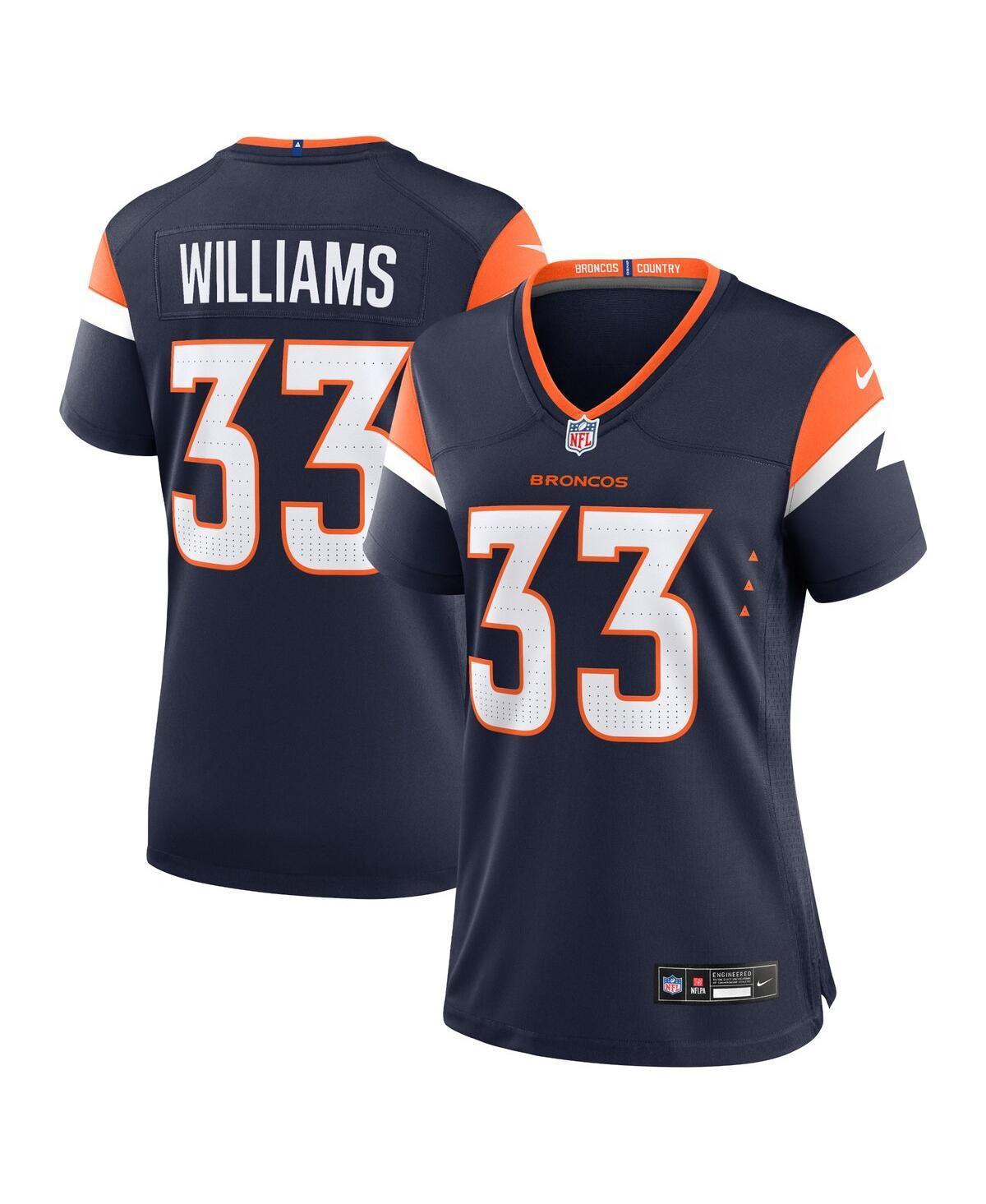 Womens Nike Javonte Williams Denver Broncos Alternate Game Jersey Blue Product Image