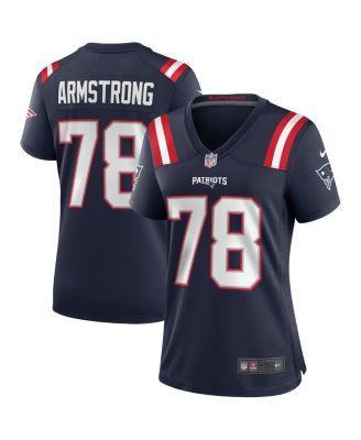 Womens Nike Bruce Armstrong Navy New England Patriots Game Retired Player Jersey - Navy Product Image