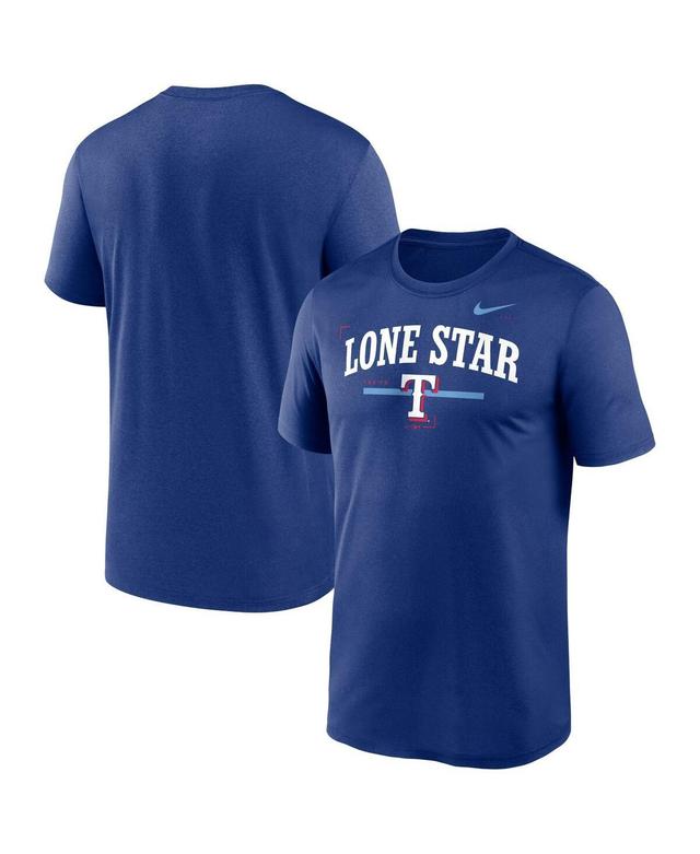 Mens Nike Royal Texas Rangers Local Legend T-shirt Product Image