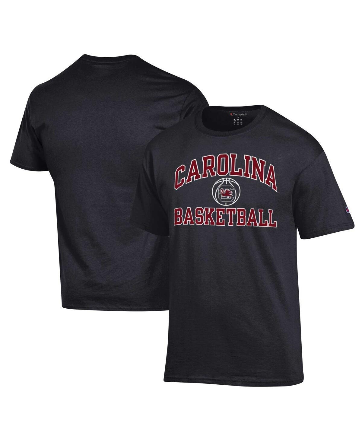 Mens Champion Black South Carolina Gamecocks Basketball Icon T-shirt Product Image