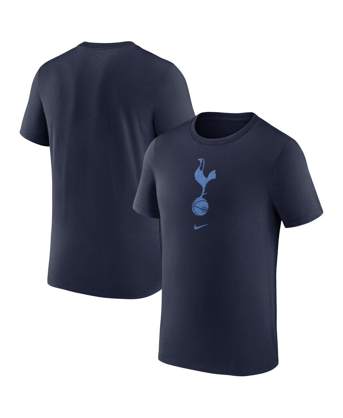 Mens Nike Navy Tottenham Hotspur Crest T-Shirt Blue Product Image