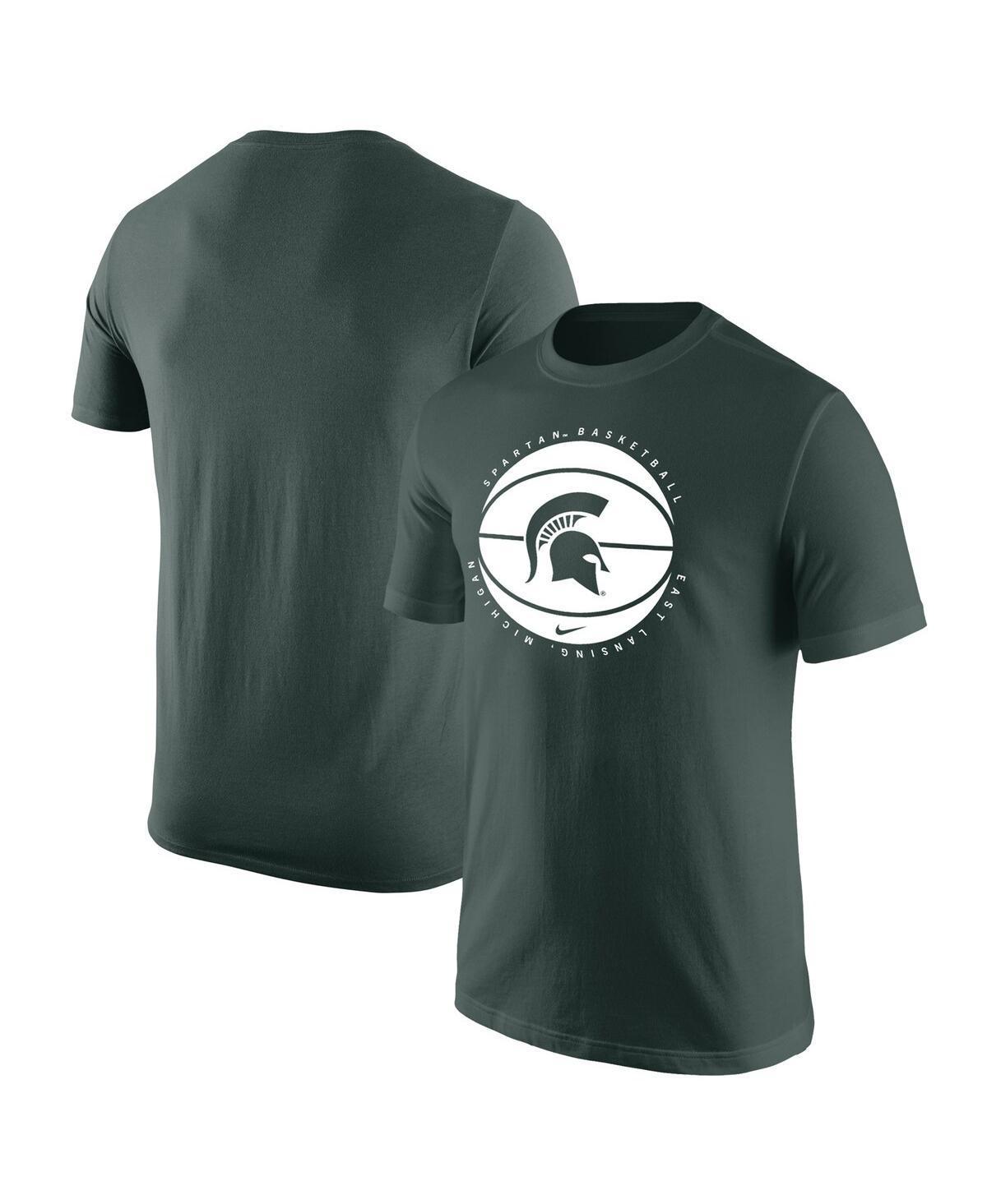 Mens Nike Michigan State Spartans Basketball Logo T-Shirt Product Image