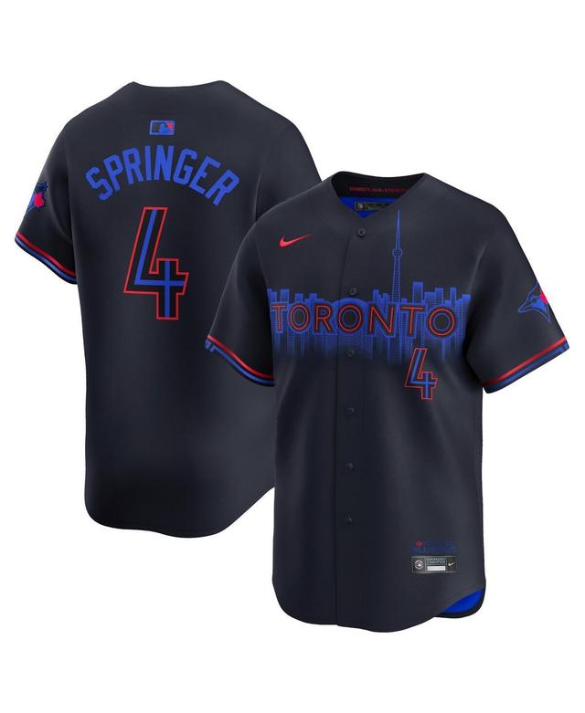 George Springer Toronto Blue Jays City Connect Nike Mens Dri-FIT ADV MLB Limited Jersey Product Image