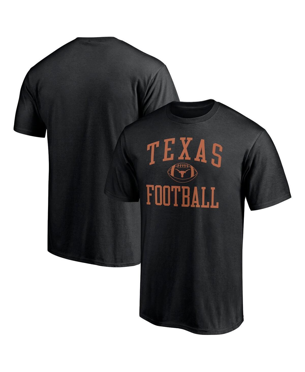 Mens Fanatics Black Texas Longhorns First Sprint Team T-shirt Product Image