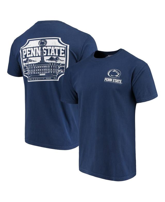 Mens Penn State Nittany Lions Comfort Colors Campus Icon T-Shirt Blue Product Image