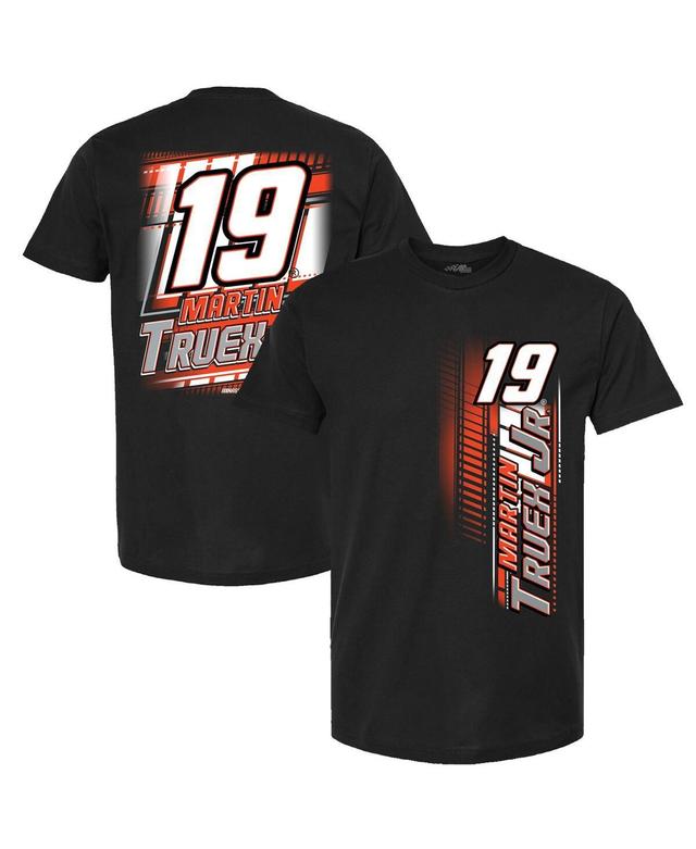 Mens Joe Gibbs Racing Team Collection Black Martin Truex Jr Name and Number T-shirt Product Image