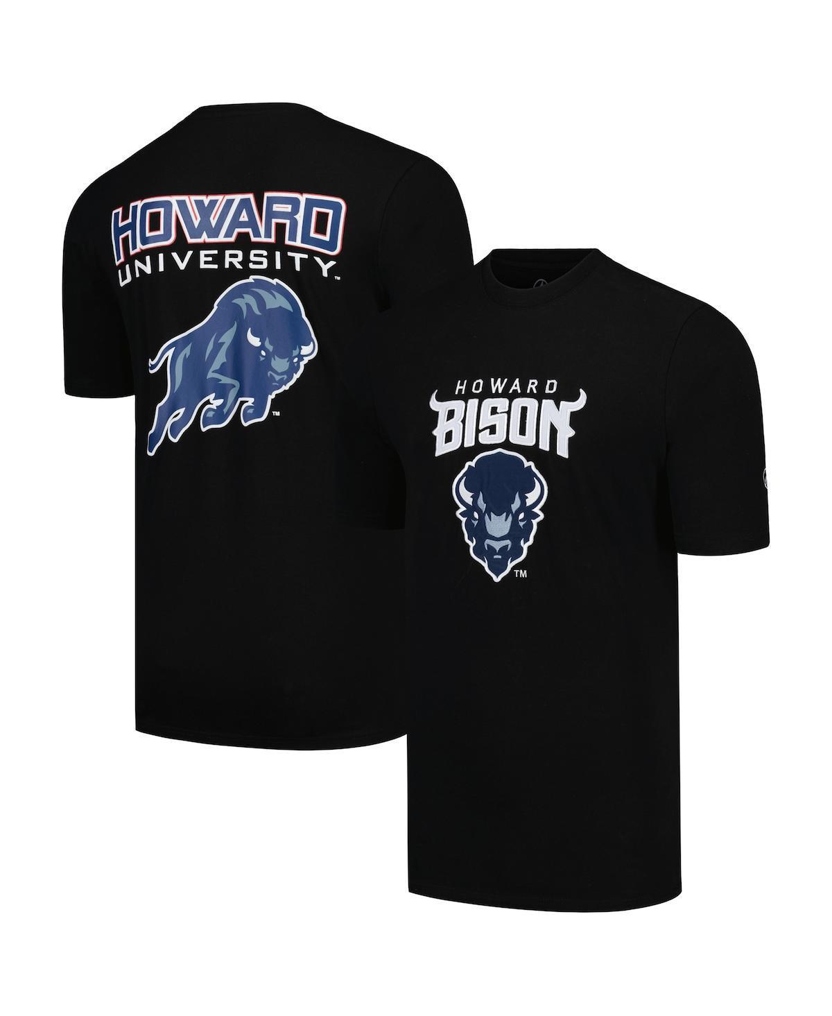 Fisll Mens Black Howard Bison Applique T-Shirt Product Image