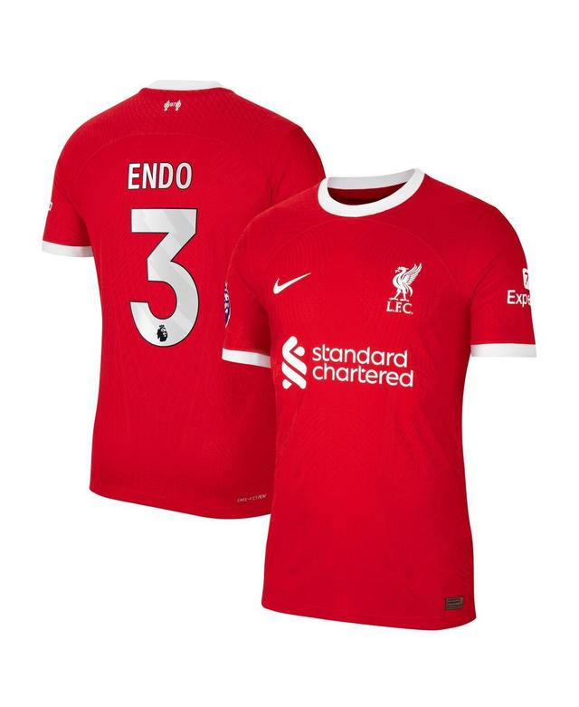 Nike Mens Wataru Endo Red Liverpool 2023/24 Home Match Authentic Player Jersey - Red Product Image